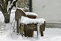 - Wooden horse - Cildren toy in the snow -.jpg