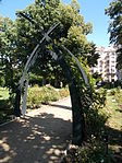 Szent István Park. Rose garden. Arches. - Budapest.JPG