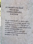 Wallenberg Monument. Base. - Szent István park Budapest.JPG