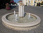 Fountain with Star. - Gyöngyös, Hungary.JPG