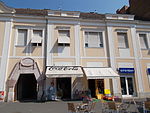 Former Luby-house. Listed 5675. Fő square facade (S). - 2, Fő Sq., Gyöngyös, Hungary.JPG