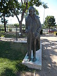 Szent István Park. Statue of György Lukács. - Budapest.JPG