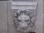 Lion in art. - Csörsz St., Budapest.JPG