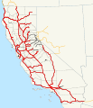 1918 California state highways.svg