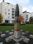Obelisk. Zsuzsa G. Heller work (2001). - Csörsz St., Budapest.JPG